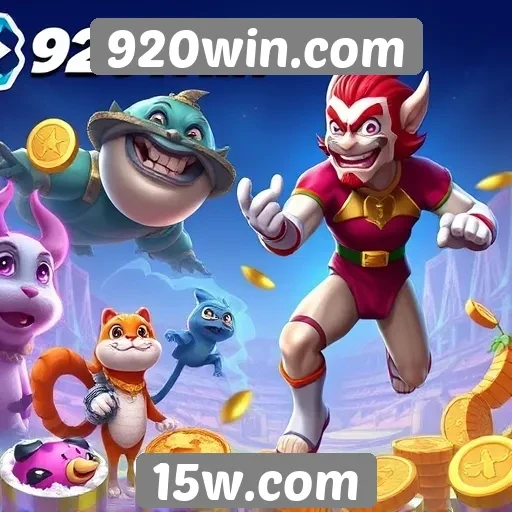 Oferta de jogos e categorias no 920win.com